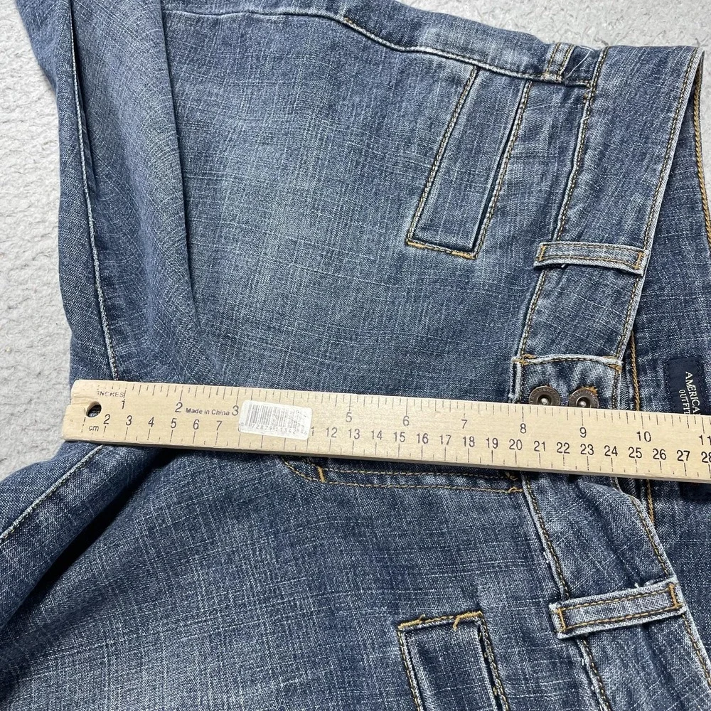 American Eagle‎ Outfitters Jeans Womens 6 Blue Medium Wash Bootcut Stretch 29x31